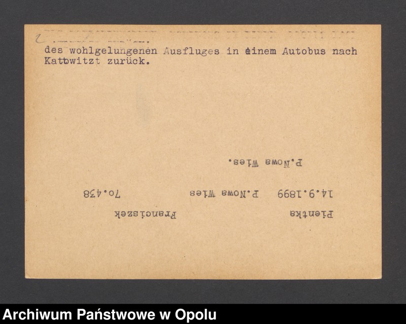 Obraz 4 z jednostki "Verbindung der polonischen Minderheit nach Polen. Ges. U. u. d. p. P. v. 12.7.37, nr 42"