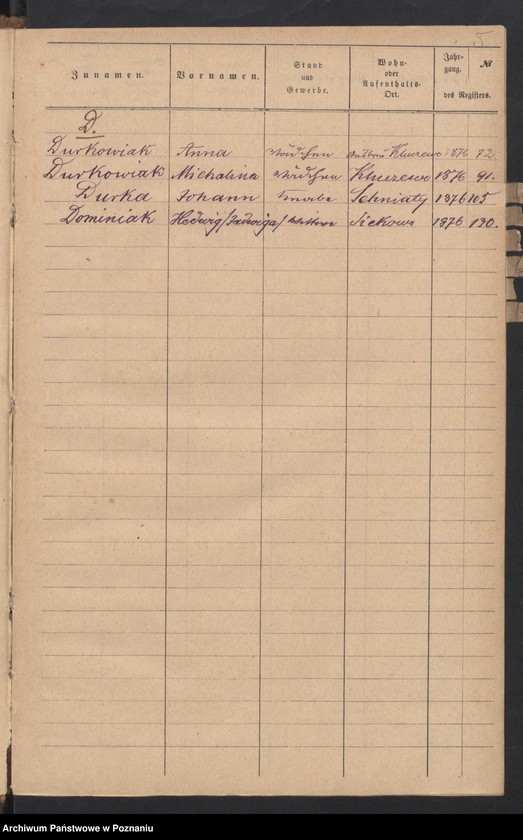 Obraz 8 z jednostki "Sterbe Register"