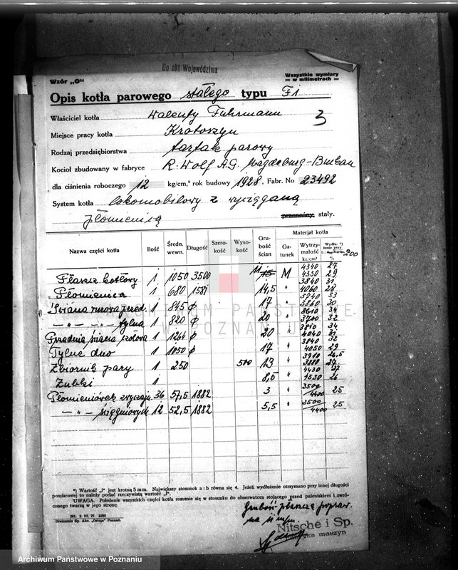 image.from.unit.number "Tartak parowy W. Fuhrmanna w Krotoszynie nr woj. kotła"
