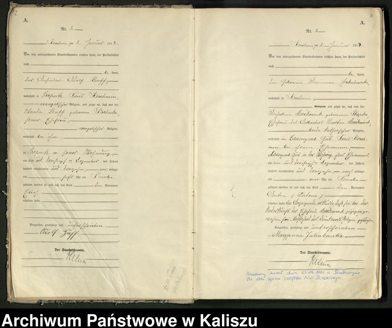 Obraz 5 z jednostki "[Księga urodzeń]"