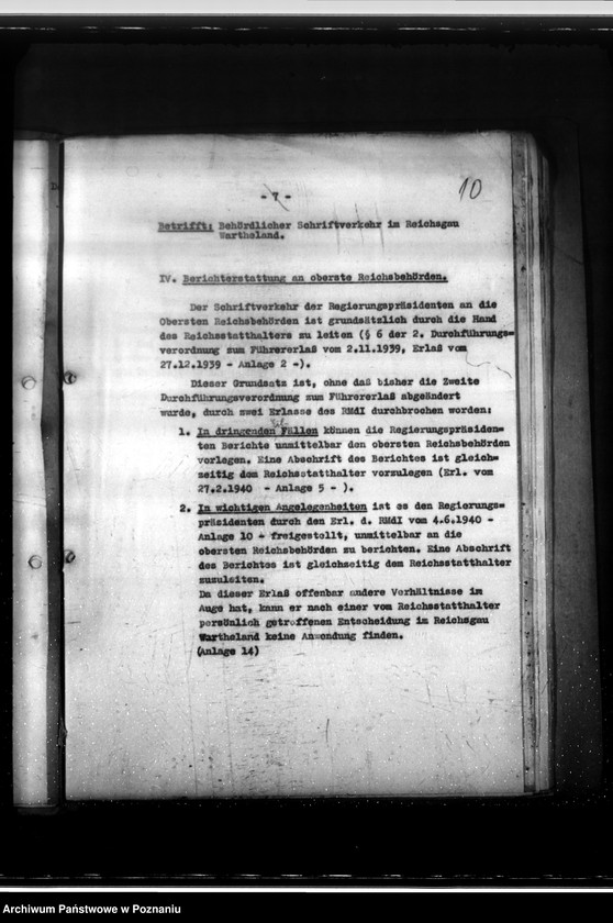 Obraz 14 z jednostki "Behördlicher Schriftverkehr (przepisy)"