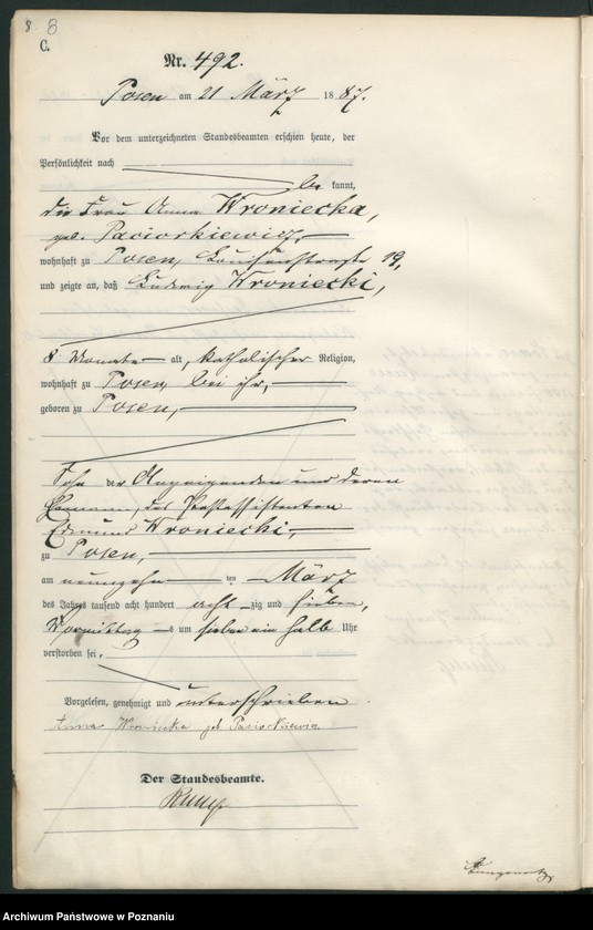 Obraz 11 z jednostki "Księga zgonów t. II"