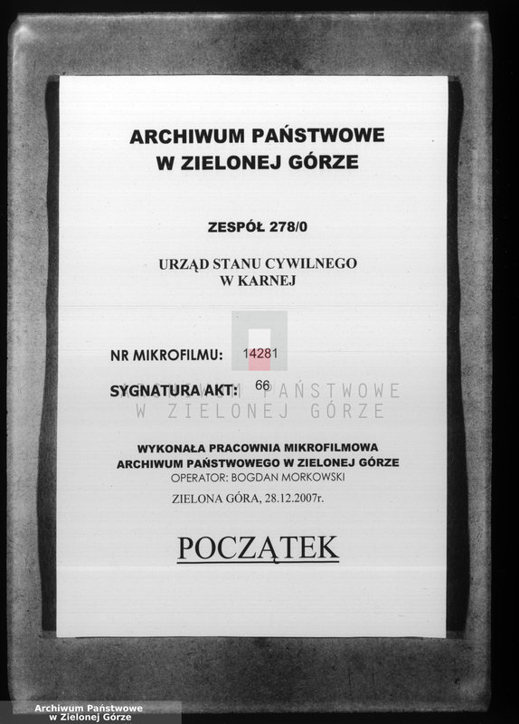 Obraz 1 z jednostki "Sterbe-Neben-Register"