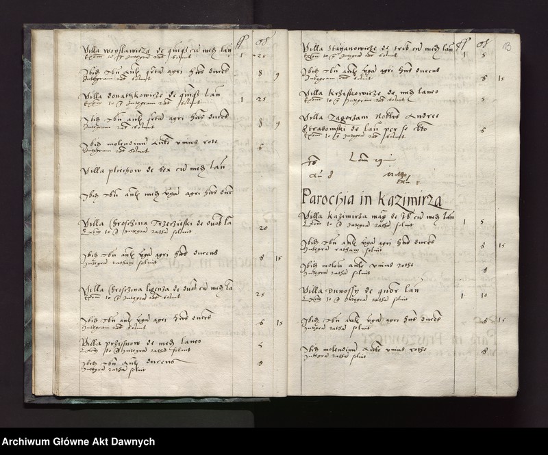 image.from.unit.number "Regestrum publicarum contributionum decem gr. -- (palatinatus Cracoviensis)."