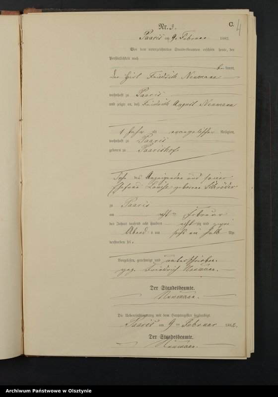 image.from.unit.number "Sterbe-Neben-Register Nr 1 - 38"