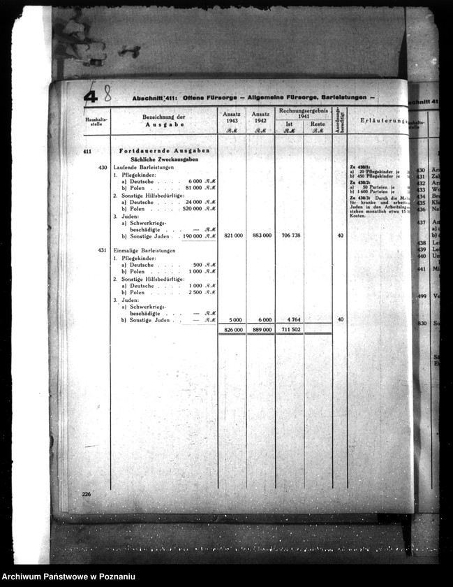 Obraz 15 z jednostki "Haushaltsplan der Stadt Posen"