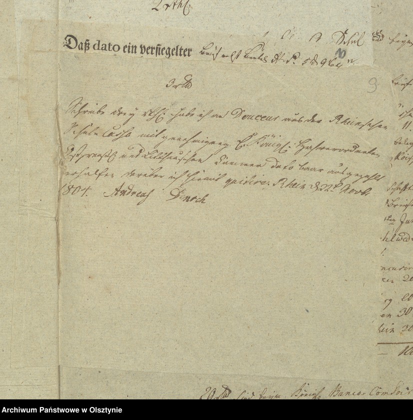 image.from.unit.number "Schul-Casen Rechnung des Rheinschen Kirchspiels"