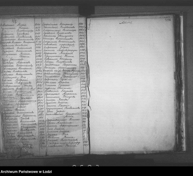 Obraz 18 z jednostki "Skorowidz do akt urodzeń"