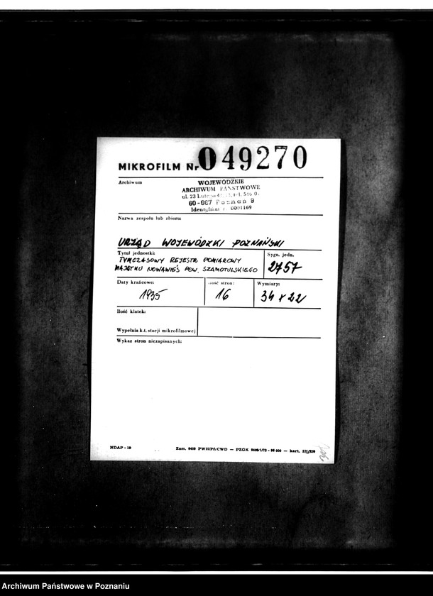 image.from.unit.number "Tymczasowy rejestr pomiarowy majątku Nowawieś powiatu szamotulskiego"