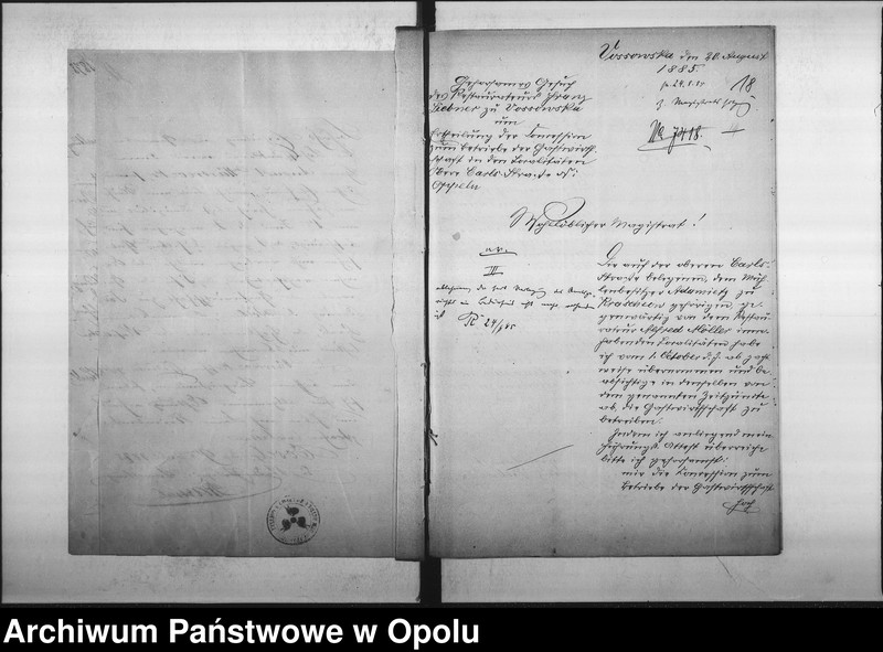 Obraz 17 z jednostki "Acta des Magistrats zu Oppeln betreffend Gastwirtschaft im Adametz