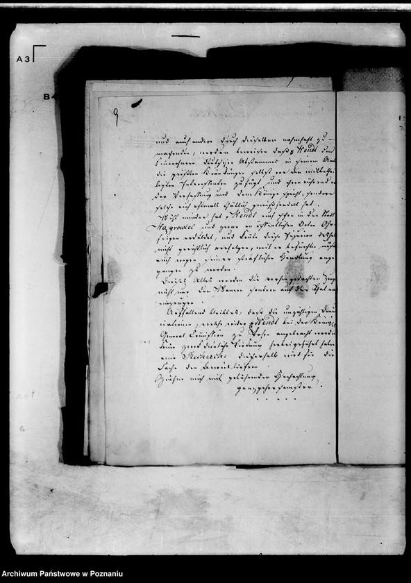 Obraz 13 z jednostki "Akta in Denuntiationssachen wider den Oekonomiekommissarius Wendt zu Wągrowiec."