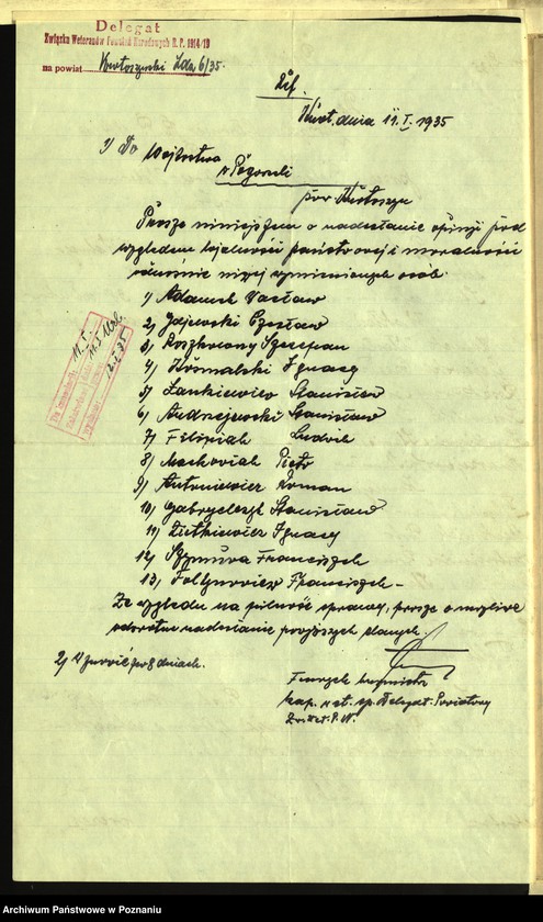 Obraz 11 z jednostki "Pogorzela, powiat Krotoszyn - akta koła."