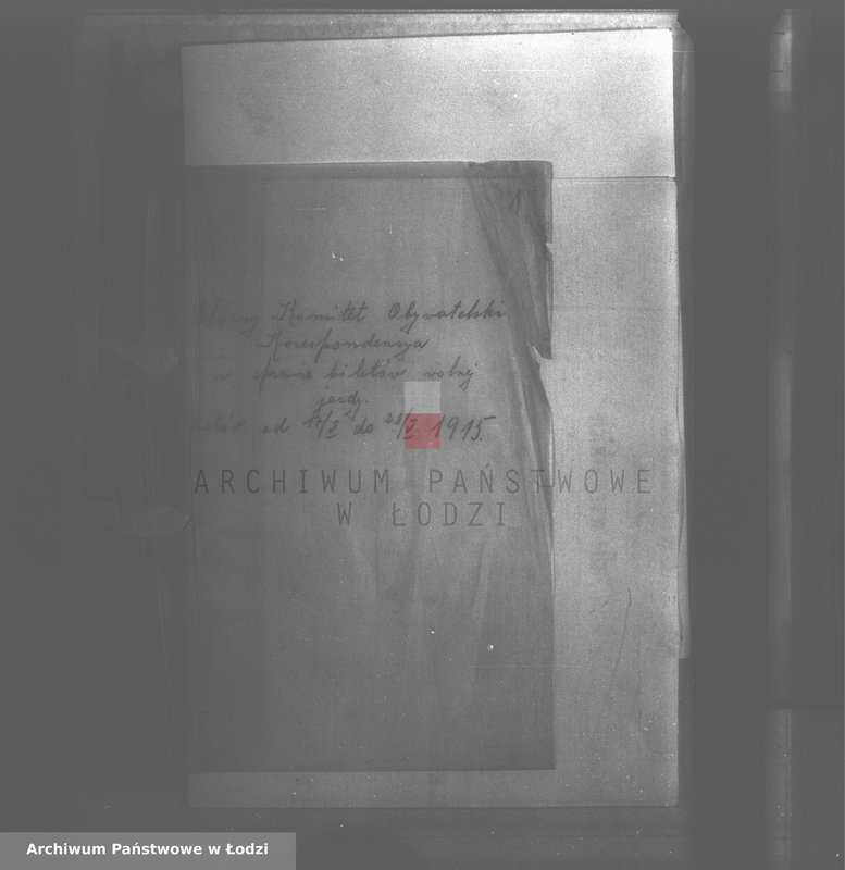 Obraz 4 z jednostki "Korespondencja w sprawie biletów wolnej jazdy"