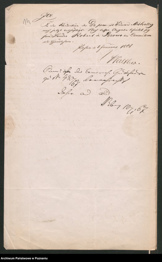 Obraz 18 z jednostki "A. betr. /Edward Michałek, redaktor Gazety Wielkopolskiej/"