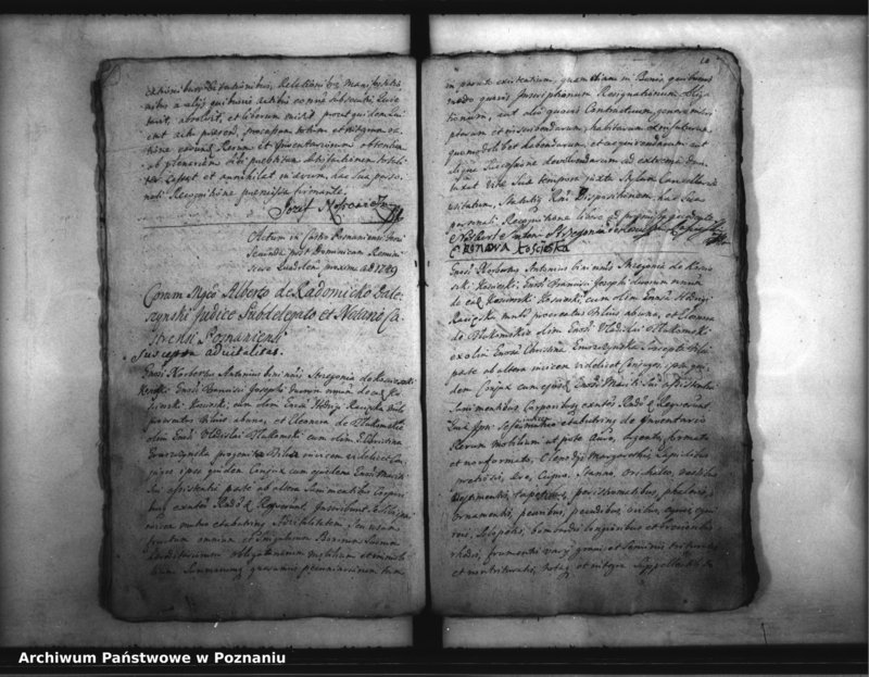 Obraz 14 z jednostki "Inscriptiones, resignationes [protocollon]"