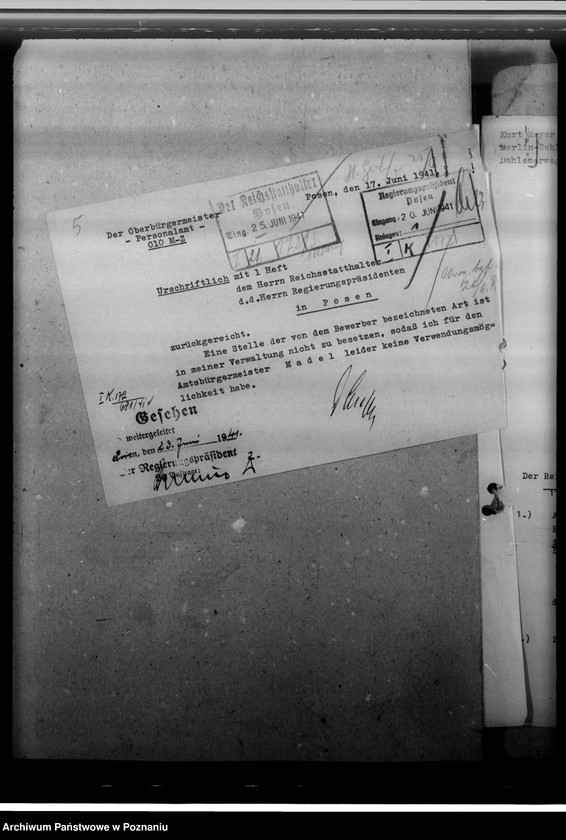 Obraz 10 z jednostki "Bewerbungen um Anstellung im öffentlichen Dienst"