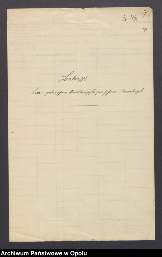 Obraz 9 z jednostki "[Zezwolenie na pobyt - dezerter Johann Kowalczyk, ur. 4. 08. 1908 w Oświęcimiu]"