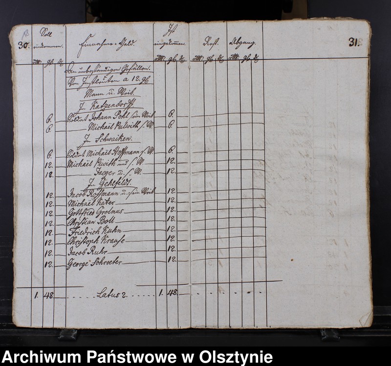 image.from.unit.number "Jahr Kirchen Rechnung aller Einnahme und Ausgabe, wie auch Bau-Rechnung"