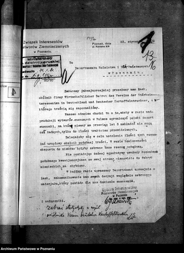 Obraz 20 z jednostki "Mączkarnie [krochmalnie] i suszarnie."