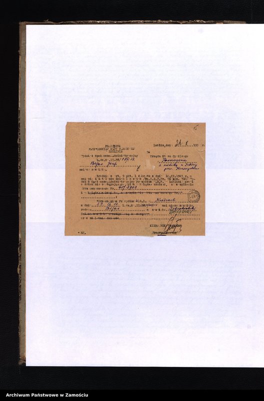 image.from.unit.number "Akta urodzeń, małżeństw, zgonów"