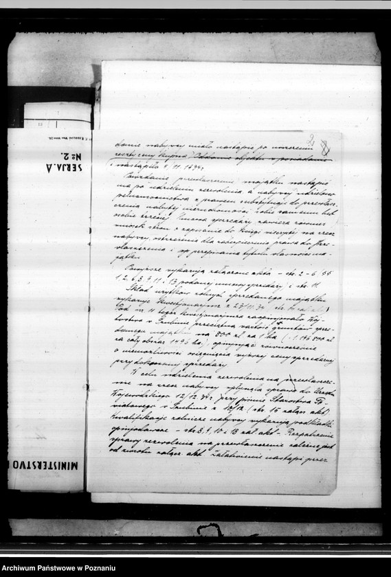 Obraz 6 z jednostki "/Sprawy przewłaszczenia nieruchomości Szubin wieś powiatu szubińskiego na rzecz J. Łubińskiego własność Elzy Rosen"