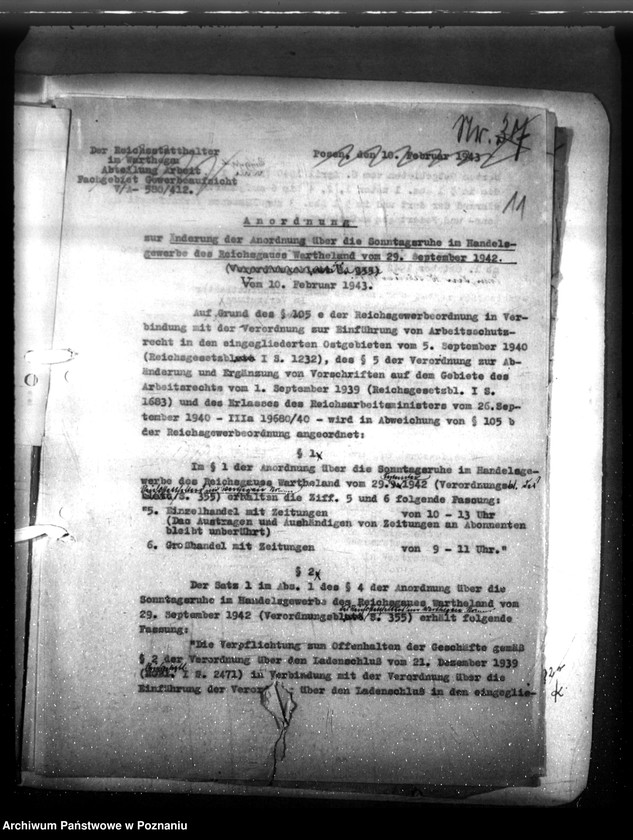 Obraz 15 z jednostki "Verordnungsblatt Nr. 7"