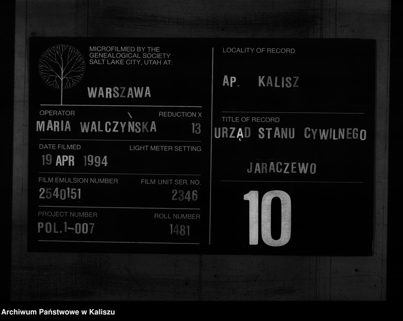 Obraz 1 z jednostki "[Księga urodzeń]"