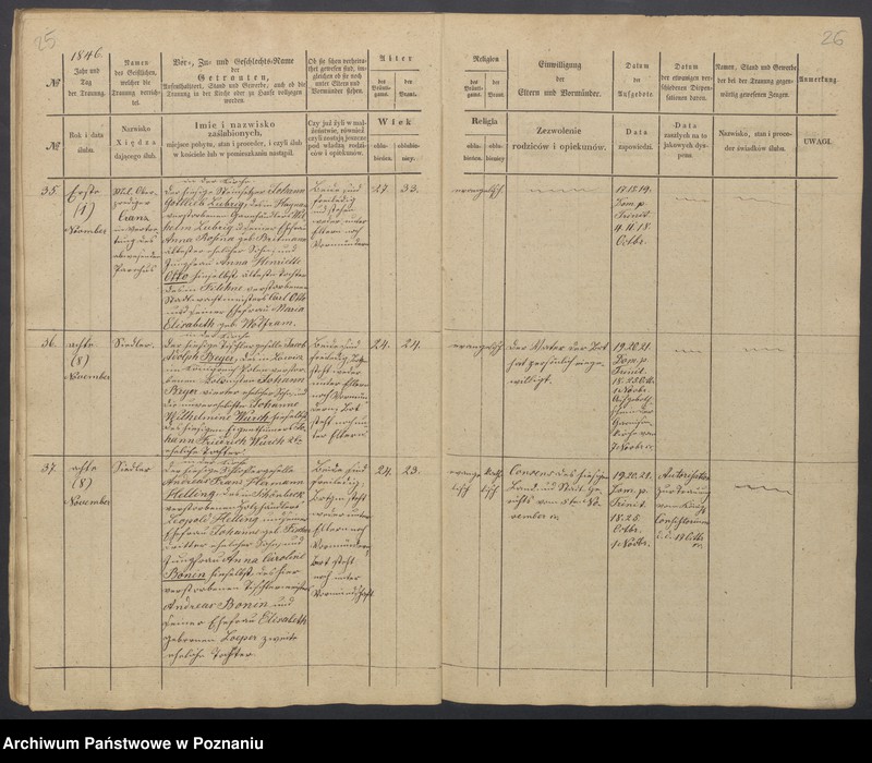 Obraz 15 z jednostki "Duplikat des Trauregisters"