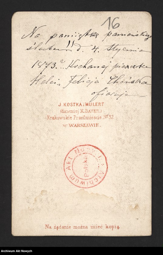 image.from.unit.number "Krewni, przyjaciele i znajomi H. Paderewskiej i jej rodziny. Fotografie z dedykacjami, t.I"