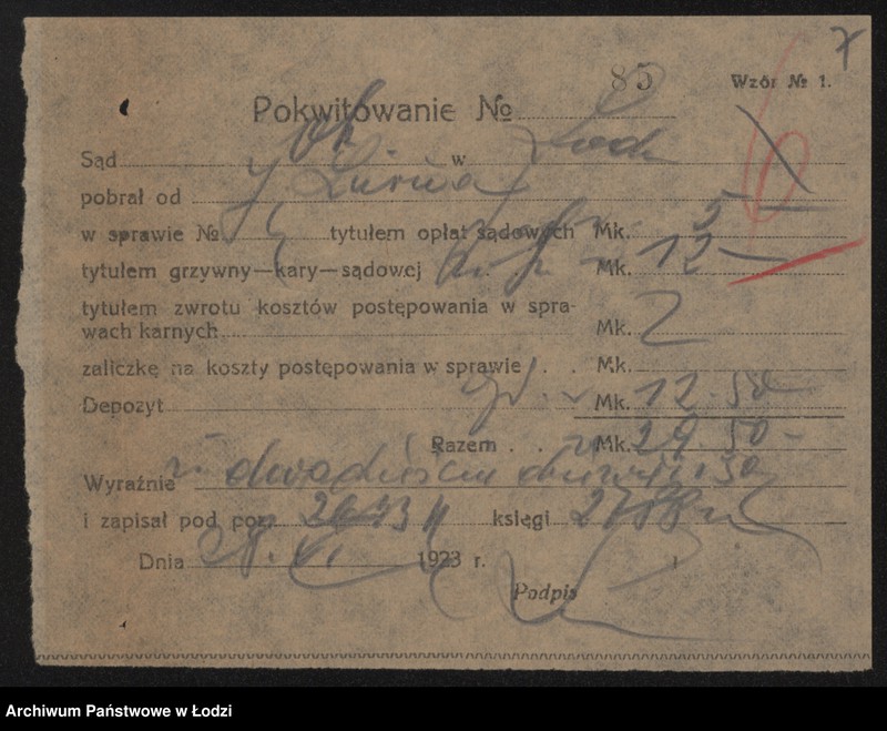 Obraz 9 z jednostki "Józef Lwin – wyrąb lasu w Gostkowie"