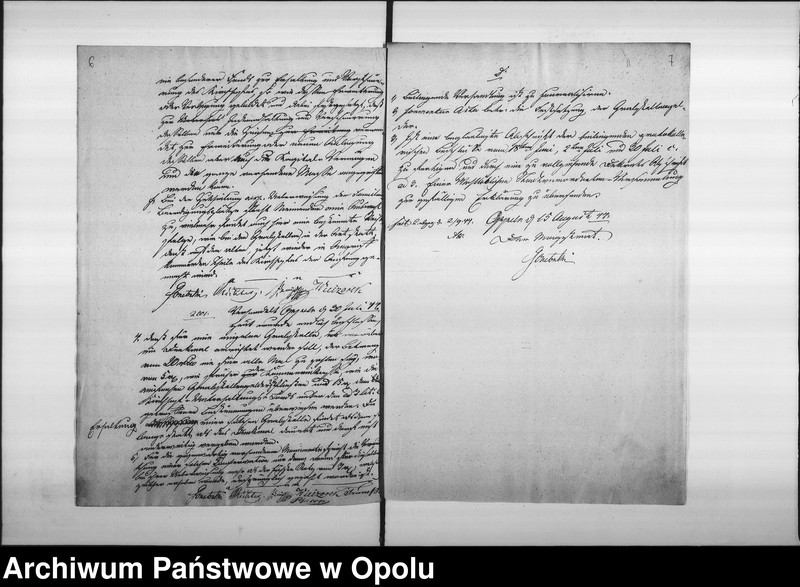 Obraz 9 z jednostki "Acta des Magistrats zu Oppeln betreffend: die Festsetzung der Grabstellengelder de Anno 1844"