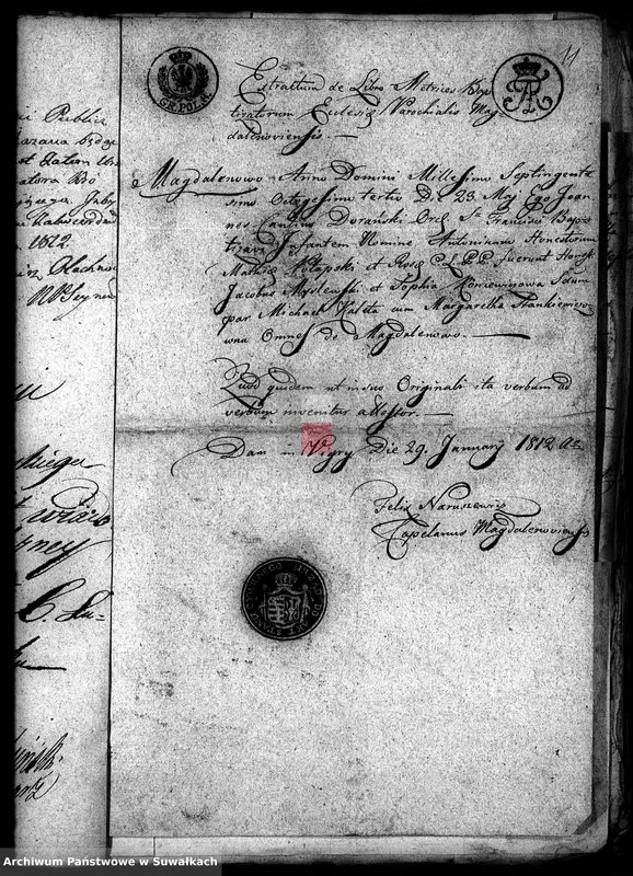 image.from.unit.number "Aneksy do Akt Cywilnych małżeństwa Gminy Krasnopolskiej za rok 1812"