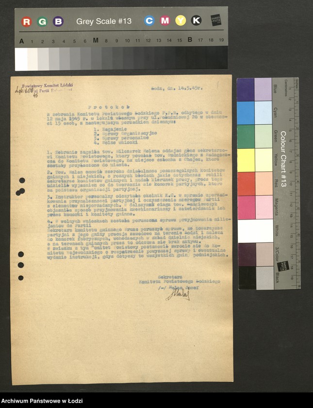 Obraz 2 z jednostki "[Plenum - protokoły i sprawozdania z posiedzeń]"