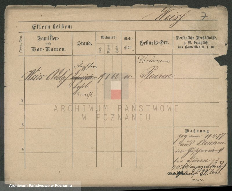 Obraz 17 z jednostki "Wajs (Waiss) samotni mężczyźni i kobiety"