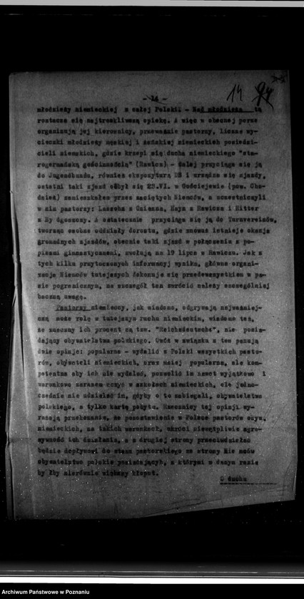 Obraz 18 z jednostki "Sprawozdania sytuacyjne miesięczne za miesiące czerwiec, lipiec, sierpień, wrzesień, październik, listopad 1923 r."