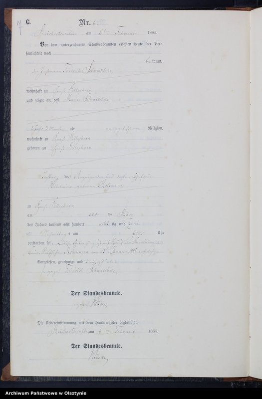 image.from.unit.number "Sterbe-Neben-Register Nr 1 - 58"