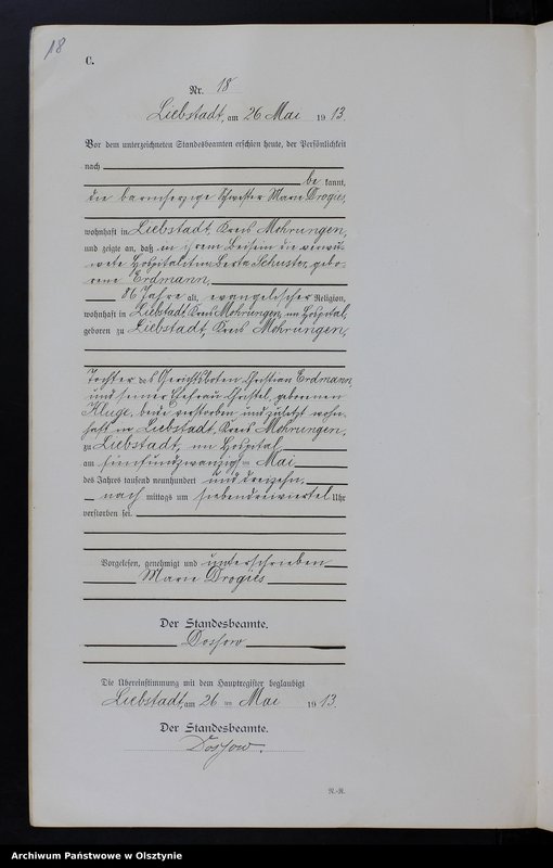 image.from.unit.number "Sterbe-Neben-Register Nr 1 - 47"