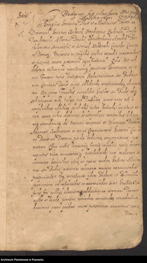 Obraz 15 z jednostki "Acta consularia civitatis Posnaniae."