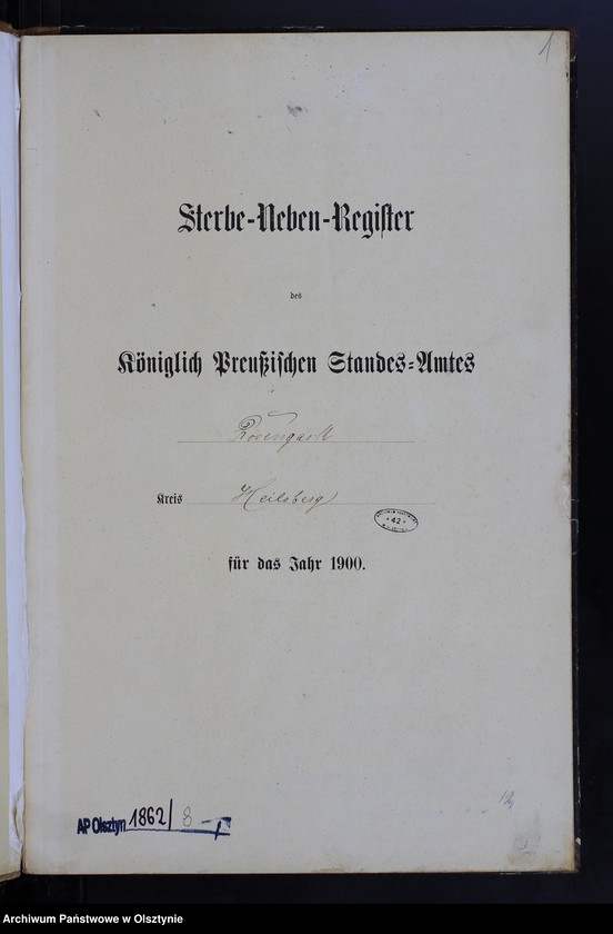 image.from.unit.number "Sterbe-Neben-Register Nr 1 - 43"