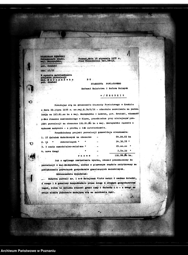 Obraz 5 z jednostki "/Parcelacje majątku Murzynówko powiat średzki/"