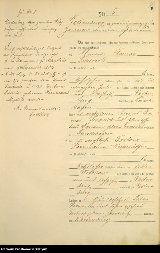 image.from.unit.number "Heiraths-Haupt-Register Nr 1 - 39"