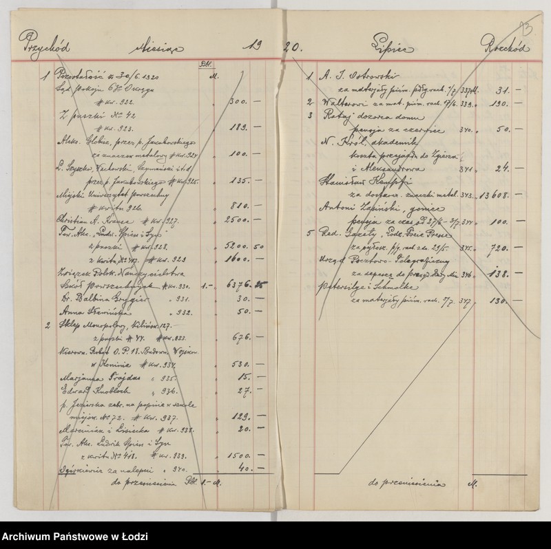 Obraz 15 z jednostki "Księga kasowa"