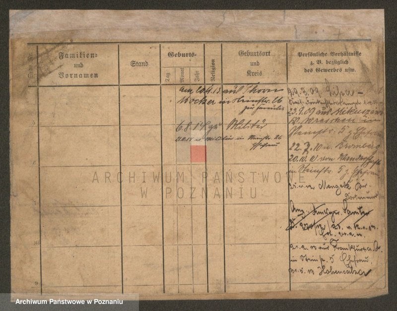 Obraz 7 z jednostki "Krause (żonaci i wdowy)"