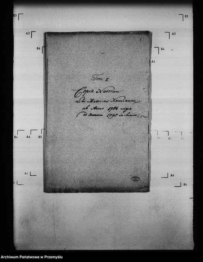 image.from.unit.number "[Kopie ksiąg metrykalnych parafii Kamianna (dekanat Grybów)]"