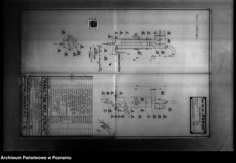 image.from.unit.number "/Francuskie Towarzystwo Akcyjne "Perun" Wytwórnia Acetylenu "Progaz" rysunki techniczne bezpieczników wodnych/"