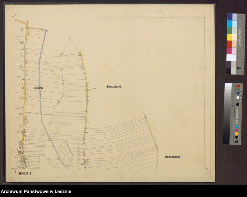 Obraz 2 z jednostki "Plan miasta Gostynia i części gromad sąsiednich"