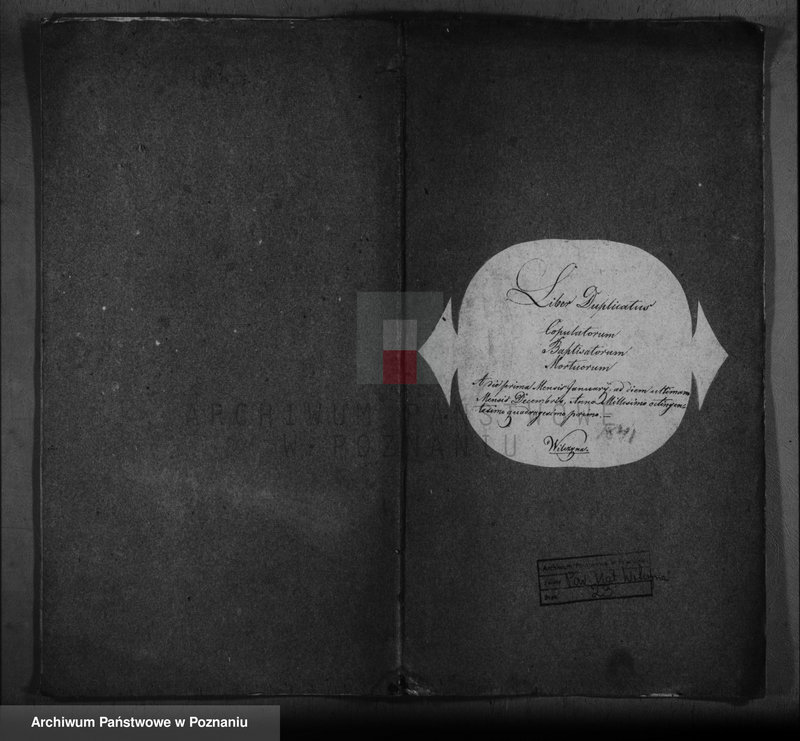 image.from.unit.number "Duplicat baptisatorum, copulatorum, mortuorum"