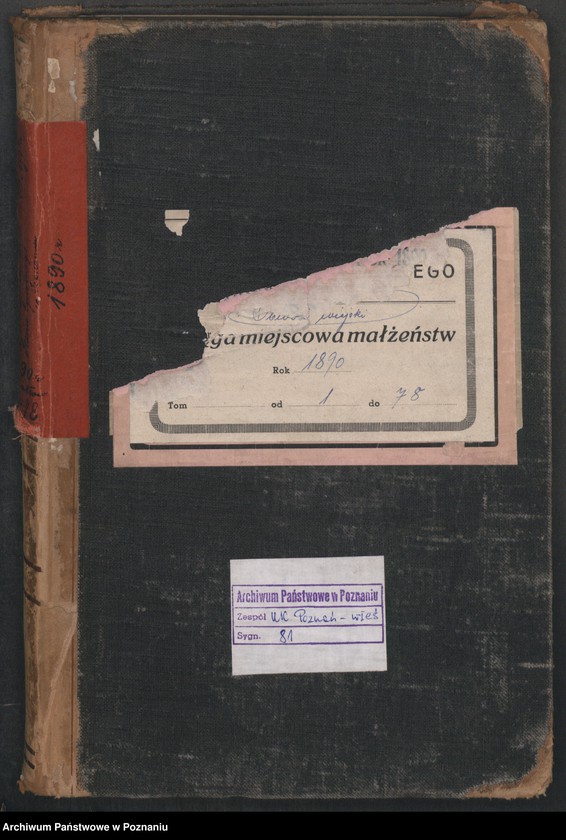 Obraz 2 z jednostki "Księga małżeństw"