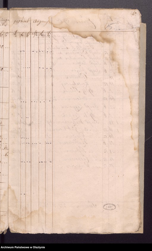 image.from.unit.number "Jahr Kirchen Rechnung der Widminschen Kirchen aller Einnahme und Ausgabe wie auch Bau-Rechnung"