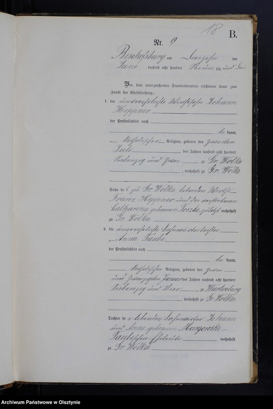 image.from.unit.number "Heiraths-Neben-Register Nr 1 - 46"